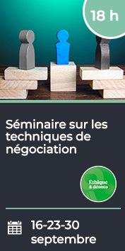 Séminaire sur les techniques de négociation